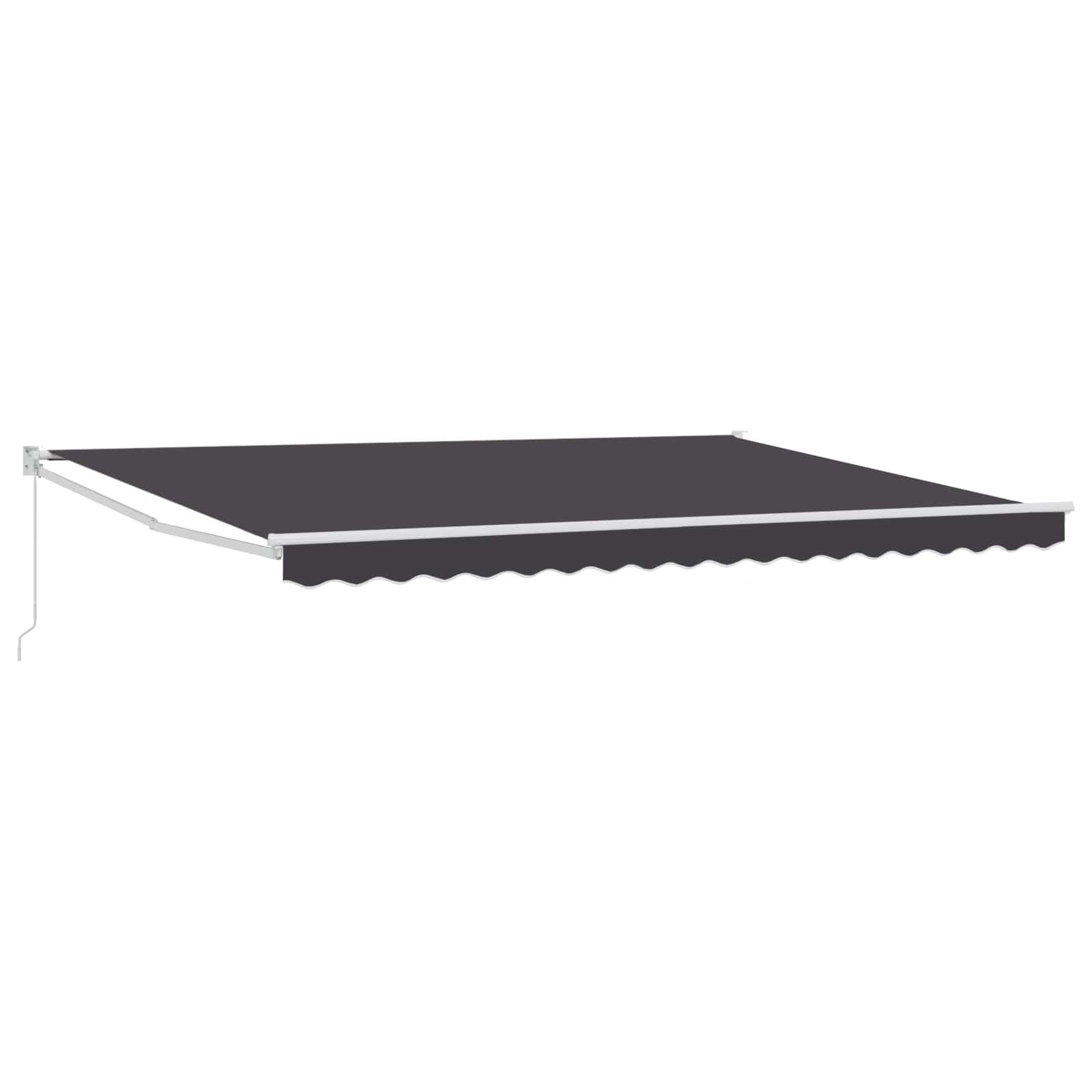 Store rétractable anthracite pour ombrager la terrasse et le balcon
