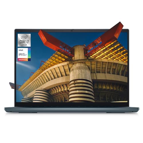 Image of DELL Inspiron 14 Plus 7420 Laptop, 14 inch 2.2K Display, Intel Core i7-12700H, 40 GB DDR5 RAM, 2 TB PCIe SSD, Intel Iris Xe, Backlit Keyboard, Windows 11 Pro, Atlantic Green