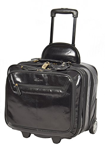 Trolley pour ordinateur portable cabine en cuir lors de vos vols