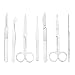 7 Unids Herramientas de Disección, Kit de Disección de Acero Inoxidable para...