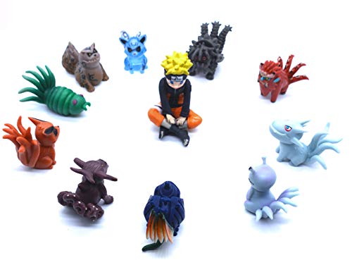 11 Figurines de Bijuu de Personnages d'anime Cover