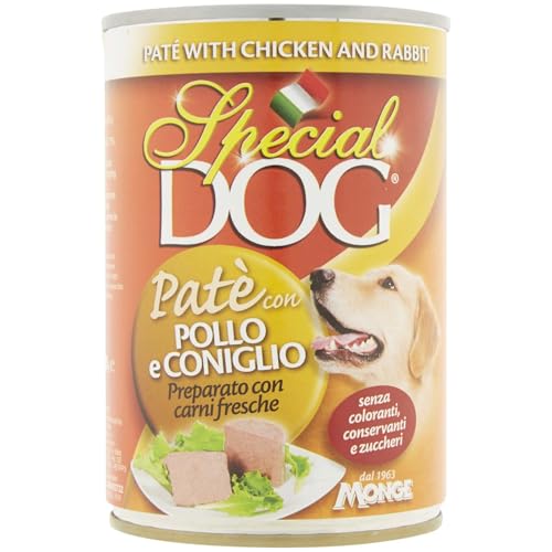 Monge Special Dog Plate con Pollo e Coniglio, 1 Einheit