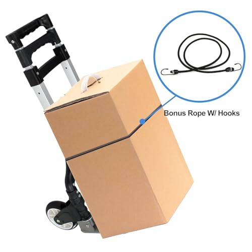 Image of Folding Stair Climbing Shopping Cart Trolley Home 4 Wheels Stair Climber Gift Wheel Roller Foldable Stainless Steel Travel Trolley Handheld Market (80 kg Luggage Trolley)