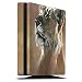DeinDesign Skin Compatibile con Sony Playstation 4 PS4 Slim Pellicola Adesivi Africa Leone Animali