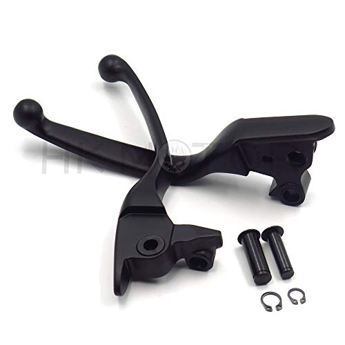 HONGK- Parts Black Brake Clutch Hand Lever Compatible with Harley 2008-2013 Touring and Trike Models 2014-later FLHR and FLHRC (Does NOT fit Models Equipped with Hydraulic Clutch) [B01C0SRR8C]