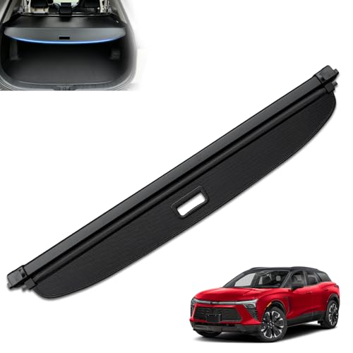 MIALUTY® Cargo Cover for 2024-2026 Chevrolet Blazer EV/Honda Prologue Retractable Trunk Cover Prologue/Blazer EV Accessories Anti-Peeping Privacy Screen,Trunk Luggage Shield Shade Carbon Fiber Texture