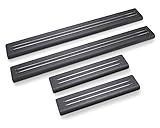 Made in EU Einstiegleisten Passat B8 ab 2014 Limousine/Kombi,4/5 Türen.Design 2 Line. (Satin Black & White)