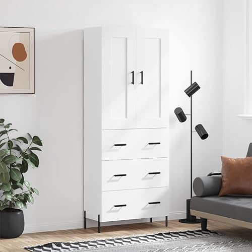 Aparadores altos para ganar espacio en zonas estrechas con un mueble de 34 cm de fondo 2