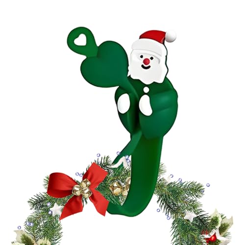 Cintre de porte couronne – Rangement de support de décorations de Noël, crochet de suspension de porte | Organisation de couronnes, crochet de décoration de porche | Organisateur de couronnes |