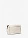 Michael Kors Medium Logo Convertible Crossbody Bag (Vanilla Signature)