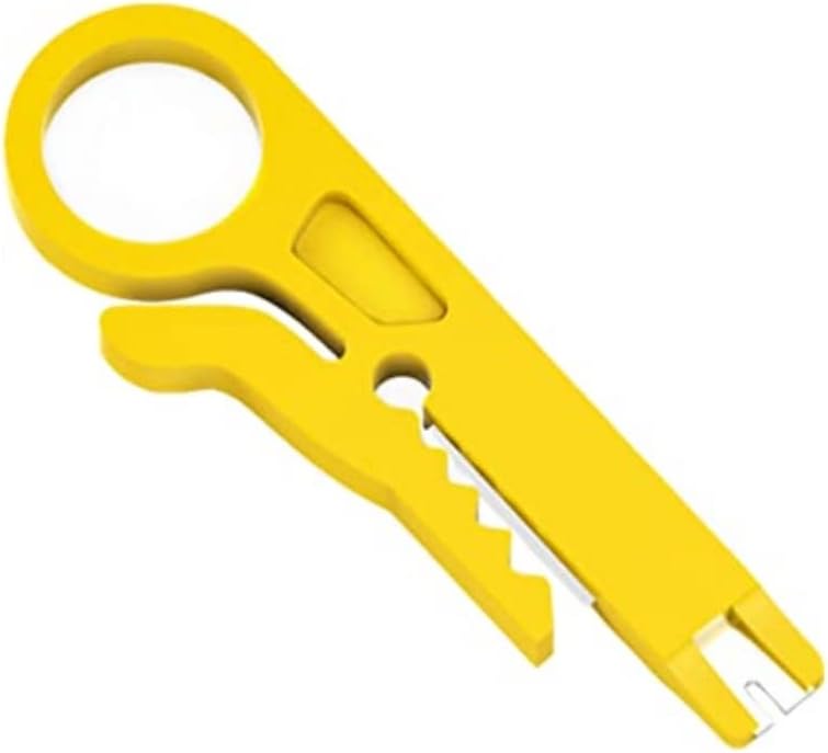 Biella™ Mini Portable Cable Cutter Stripper Knife - Crimper Pliers, Crimping Tool Cable Stripping Wire, Cutter Multi Tools Cut Line Pocket Multitool