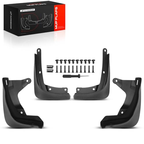 A-Premium Mud Flaps for Tesla Model 3 Highland 2024 No Drilling Required Mud Guards with Hardware Accessories Set of 4 Front and Rear