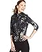 Calvin Klein Performance Women's Printed Front-Zip Ruched Jacket