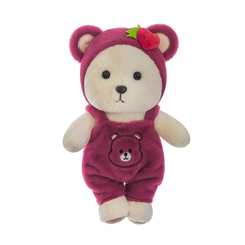Image of Storescent Soft Toys for Kids - Stuffed Animal Plush Soft Toy for Boys & Girls | Plushie Toy Purple Bear, 30cm