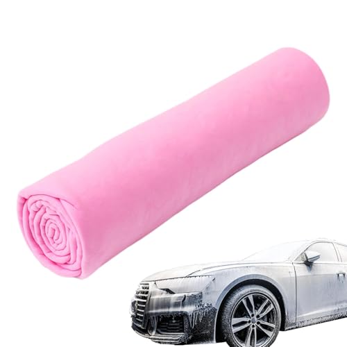 Toalla seca para coche, trapos reutilizables para coche, toallitas de limpieza grandes, 26 x 17 pulgadas, trapos de lavado, limpiador absorbente para ventanas de vidrio