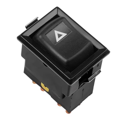 Interrupteur feux de détresse Yuf101490 bouton warning rouge Defender