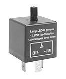 PAIYUE LED Flasher Relay,Car Accessories Flasher Relay for LED Turn Signal,3-Pin 12V 20A Turn Signal Relays,Fixes Car Turn Signal and Hazard Warn Hyper Blink Flash or No Flashing,Fits Cars,SUVs