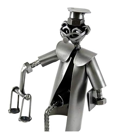 AVVOCATO - GIUDICE IN METALLO CON VITI BULLONI CHIODI DI METAL IDEA - IDEA REGALO ORIGINALE - 100% ARTIGIANALE - MADE IN ITALY - PERSONALIZZABILE