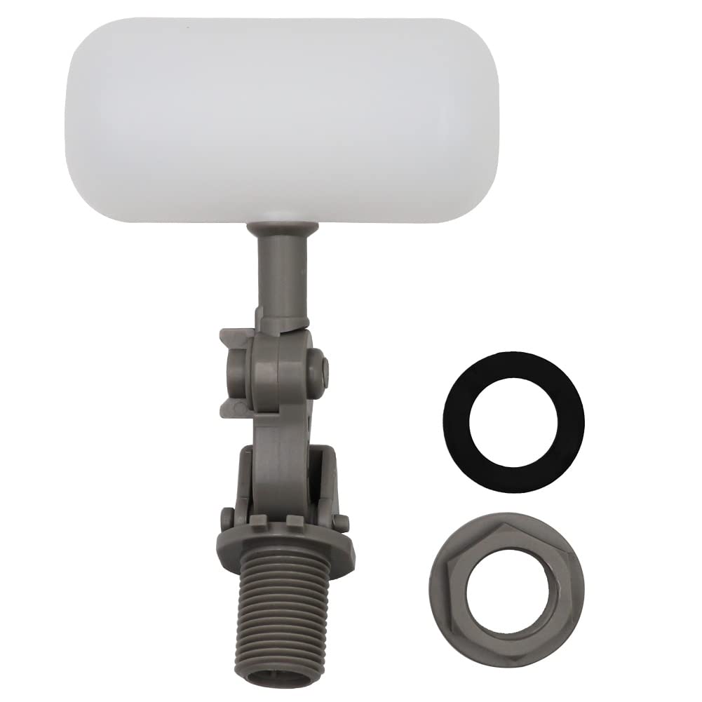 Produktbild von HUFFA Mini-Schwimmerventil Mit Verstellbarem Arm – 1/2″ Oder 3/4″, ABS/PE, Für Viehtränken & Wassertanks