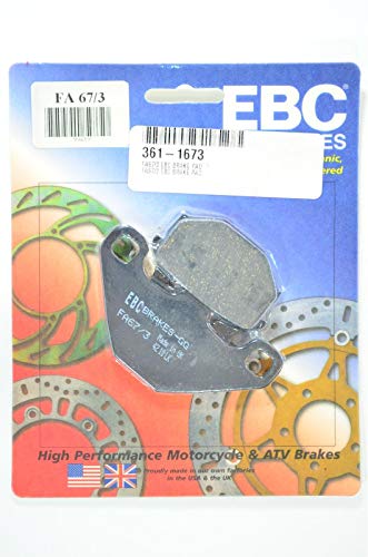 Patin de frein à disque EBC Freins Fa67/3 idéal pour les trajets quotidiens