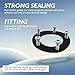 OXCANO Fuel Sending Unit Gasket Kit(NBR) Boat Sending Unit Gasket Fuel Tank Sending Unit Gasket for Marine Fule Sending Unit, Car Trucks Fuel Sender Unit, Boat Fuel Tank Sender