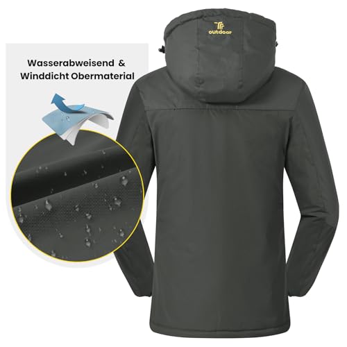 Jagdjacke für Damen von Donhobo – Winter Outdoor Wanderjacke