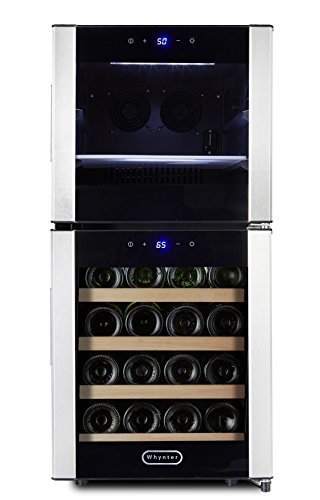 Whynter BCR-291SB Wine and Cheese Center, Black Freestanding Fromagerator, One Size