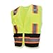 Two Tone Type R Class 2 Solid Front Mesh Back Safety Vest