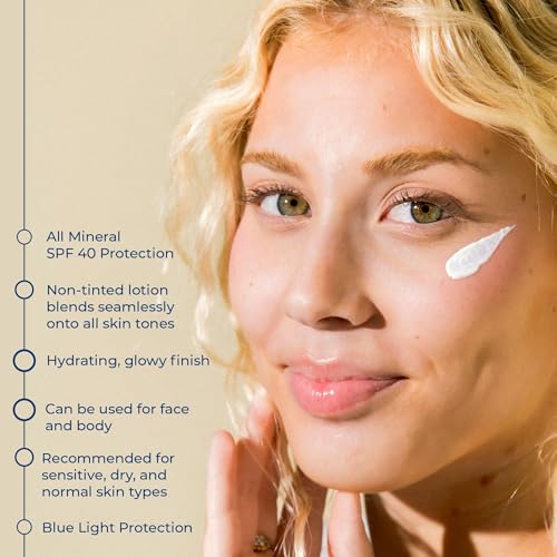 COTZ Sensitive Non-Tinted Zinc Oxide Mineral Sunscreen for Body and Face; Broad Spectrum SPF 40; 3.5 oz / 100 g - Thumbnail 4