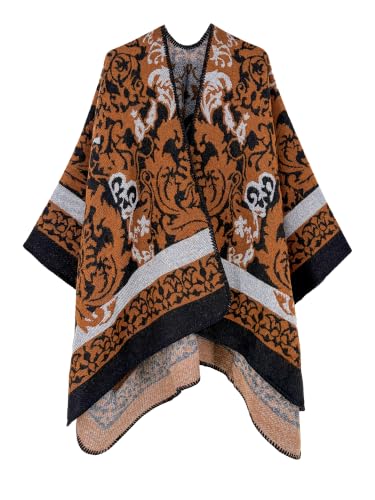 Breezy Lane Shawl Wraps for Women Ponchos Ruana Wraps Cardigan
