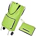 TTWLJJ Sac À Provisions Pliant avec des Roues Chariot De Course Pliable À Roulette Caddie Courses Pliant Sac À Provisions Portable À Domicile pour Les Voyageurs Cuisine Supermarché