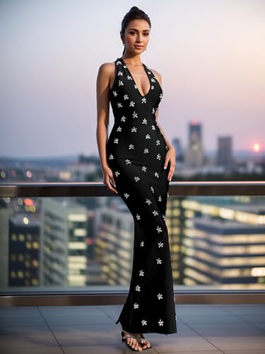 Image of Figdaw Elegant Long Prom Dresses Sexy Evening Gowns for Women Formal Events 2025