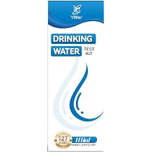 18 in 1 Drinking Water Testing Kit with Bacteria Test, 127 Strips Water Test Kit for Tap & Well Water, Tests Hardness, Chlorine, Copper, Iron, Lead, pH, Alkalinity and More
