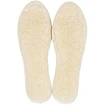 Unisex Sheepskin Insoles Warm Soft Cozy
