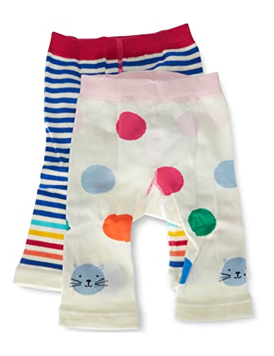 Joules Baby Girls Lively Leggings, Catdog, 0-6 Months