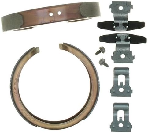 Raybestos Element3 Replacement Drum-in-Hat Rear Parking Brake Shoes Set - For Select Year Buick, Cadillac, Chevrolet, GMC and Oldsmobile Models (781PG)