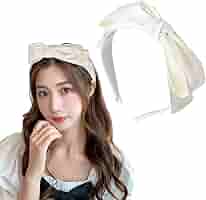 Knotted Bow Headbands for Women and Girls - White ... - Amazon.com