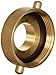 Dixon Valve HA2515F Brass Fire Equipment, Hydrant Adapter with Pin Lug, 2-1/2