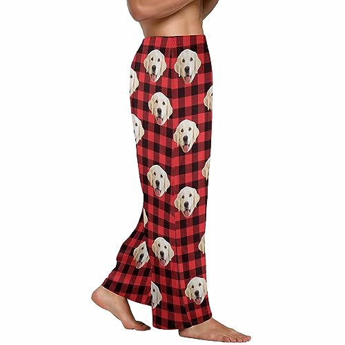 Personalized Pajama Pants,Custom Pajama Bottoms for Men Women Personalized Pajama Trousers for Christmas2