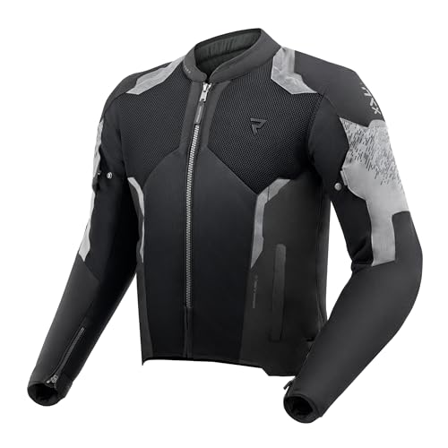 Veste de moto Rebelhorn Jax respirante contre la chaleur avec dorsale incluse