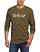 Carhartt Men's Textured Knit Long Sleeve Crewneck Script Logo