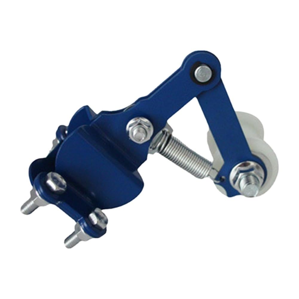 Tendicatena for motocicletta, tendicatena adatto for parti di motociclette(Blue)