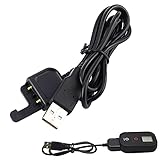 Cable de carga USB para mando a distancia GoPro Hero 3 3+ 4 Wi-Fi.