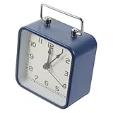 TOYANDONA Geräuscharmer Kinderwecker mit Großem Display Kompakt und Batteriebetrieben mit...