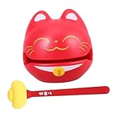 Améliore la chance et attire la bonne fortune : cet article est un ajout parfait à votre maison ou votre bureau, à percussion, petit bloc de temple