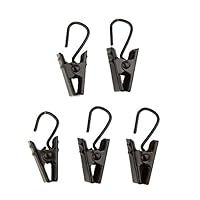 Algopix Similar Product 3 - Clip with Hooks Finish: Cocoa
