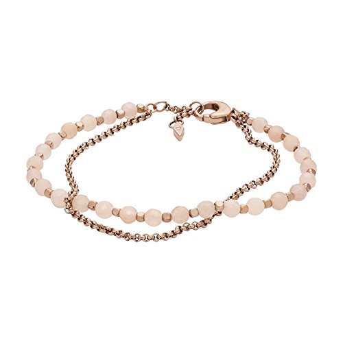 Fossil Armband Für Frauen, 19 Cm + 2 Cm Verlängerung Rose Gold...