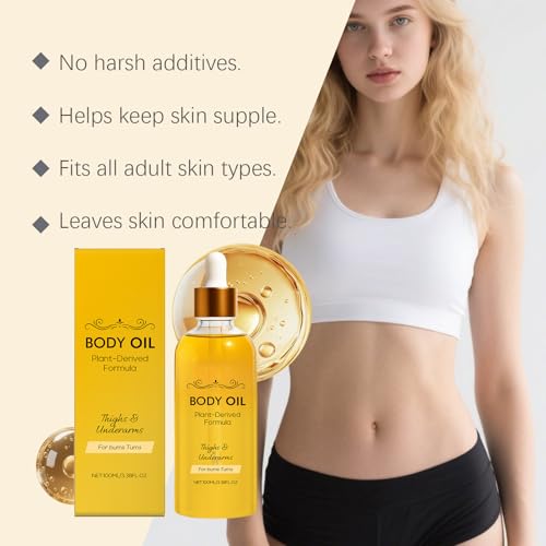 Generic ERAE Queen Body Oil – Cold Pressed Botanical Blend for Hydrating & Firm-Looking Skin, Lightweight Fast-Absorbing Body Moisturizing Oil for Arms, Legs & Stomach 120ML