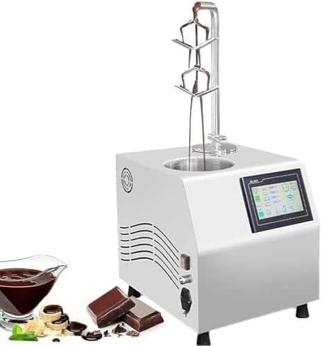 Commercial Chocolate Melting Machine 7L - Professional Hot Chocolate Heater & Fountain, 5.5L/7L Tempering Pot for Home & Business, Perfect for Desserts and Events