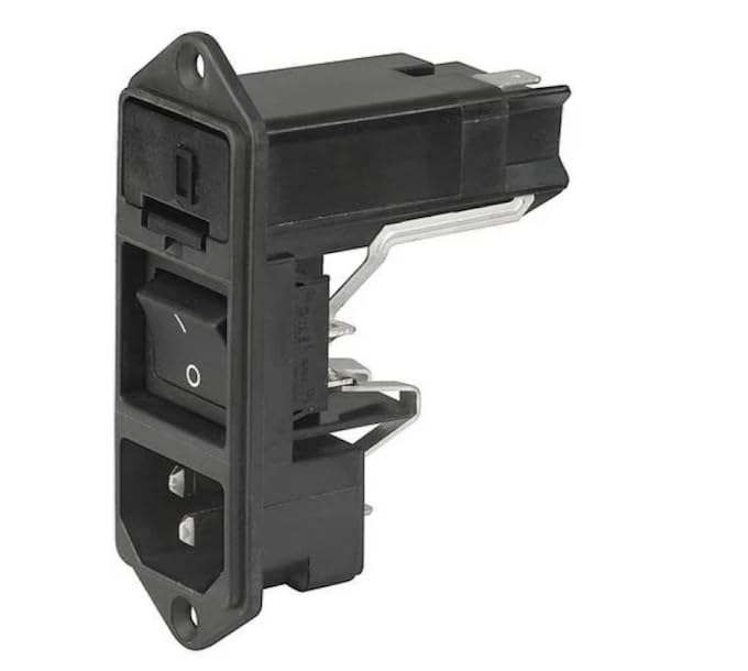 KD14.1101.105, AC Power Entry Modules SNAP-in 2-Pole